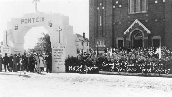 Congrès eucharistique à Ponteix - 11 juil 1947