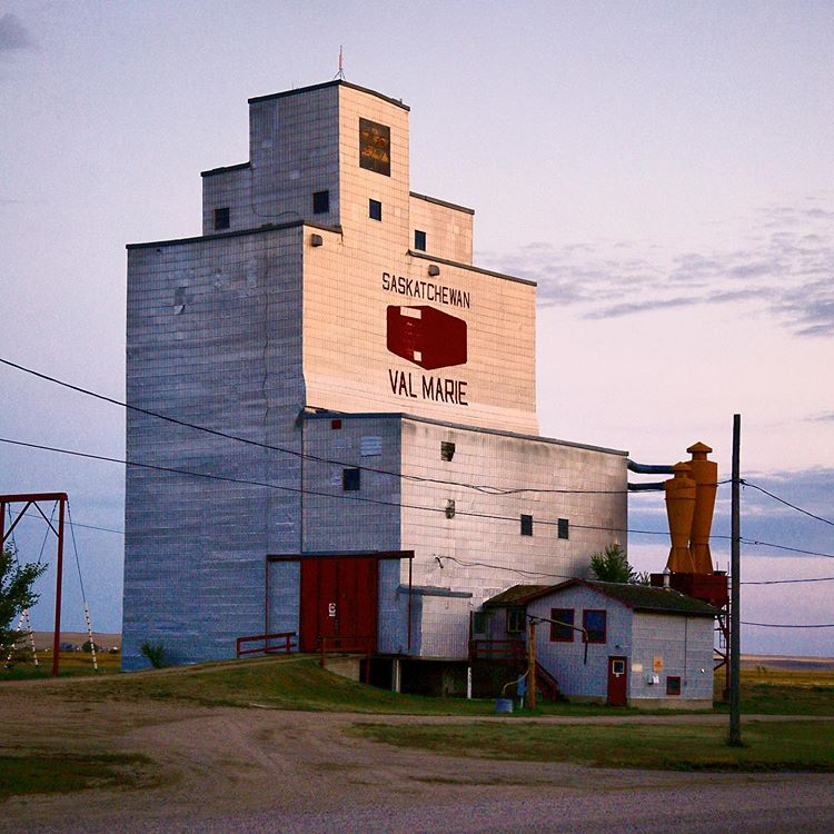 Silo à grain de Val Marie, Saskatchewan